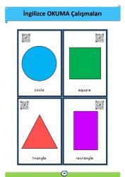 Okul Öncesi İngilizce Okuma-Yazma Eğitim Seti (2 Kitap)