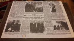 HÜRRİYET 1 MAYIS 1948 CUMARTESİ ÜRDÜN VE IRAK ORDULARI FİLİSTEN'E GİRDİ-CELAL BAYAR DİYOR Kİ