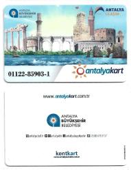 Efemera - K = ULAŞIM  KARTI ( ANTALYA ) ANTALYA KART - KULLANILMAMIŞ - kitantik - kitaLog