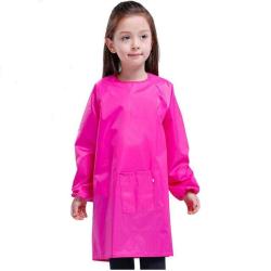 Antika - Kids Art Smocks, Waterproof Artist Painting Aprons for Children, Long Sleeve Toddler Apron - kitantik - kitaLog