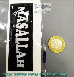 Antika - Maşallah Yazısı Etiket Arma Dayanıklı Damla Sticker - kitantik - kitaLog