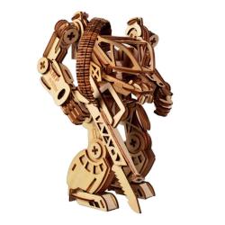 Antika - 3D Wooden Puzzle DIY Robot Mechanical Armor Model Wood Craft Kit Laser-Cut Kits Engineering Gears Se - kitantik - kitaLog