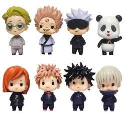 Antika - 8pcs Jujutsu Kaisen Figür Gojo Satoru Yuji Nobara Megumi Inumaki Sukuna Panda Action Figürler, Anime - kitantik - kitaLog