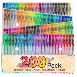 Glitter gel pen clearance pack