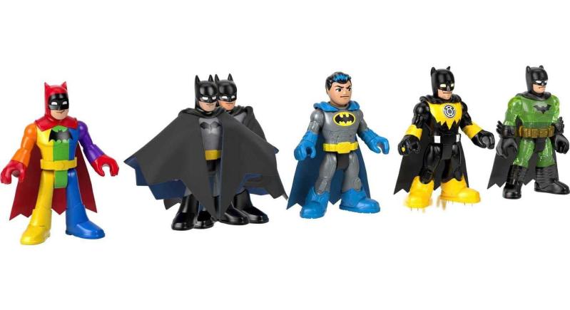 Imaginext DC Super Friends Batman 80th Anniversary Collection, Figür 5-Pack  [Amazon Exclusive] - Antika ve Koleksiyon - kitantik | #12702209019302