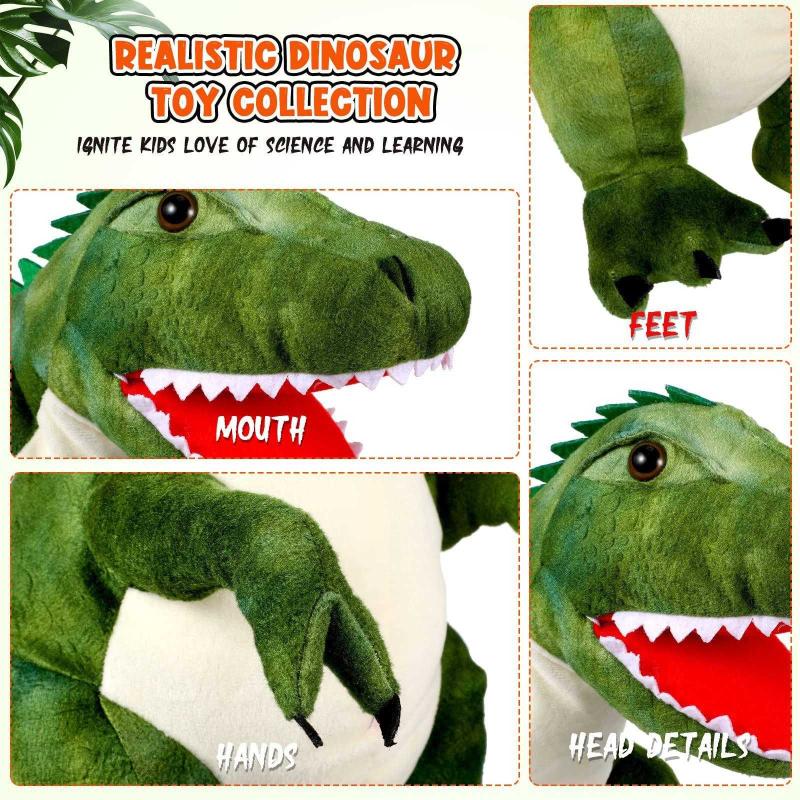 Inch Plush T-Rex Dinosaur Plush Stuffed Animal with 5 Cute Little Dinosaurs in Tummy Carrier So - Antika ve Koleksiyon - kitantik | #12702209022903 Inch Plush T-Rex Dinosaur Plush Stuffed Animal with 5 Cute Little Dinosaurs in Tummy Carrier So - Antika ve Koleksiyon - kitantik | #12702209022903