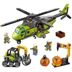 Antika - LEGO City Volcano Explorers 60123 Volcano Supply Helicopter Building Kit (330 Piece) - kitantik - kitaLog
