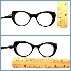 OMENİV'DEN RETRO ANTİKA TARZ KOLYE GERDANLIK GÖZLÜK ÇERÇEVESİ OKUMA AKSESUAR CATEYE GÖZLÜĞÜ SÜPER