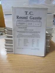 T.C. RESMİ GAZETE - [3 MART 1990 CUMARTESİ] ve [31 MART 1990 CUMARTESİ] 20450-20478 ve ARASI 25 ADET GAZETE TAKIM(Takımdaki Mevcut Sayılar Açıklamada)