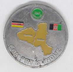 Efemera - NATO ISAF Kunduz Madalyon 5 Cm - kitantik - kitaLog