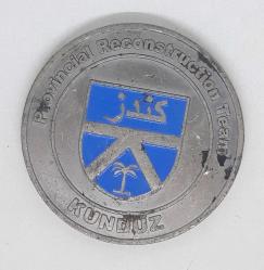 NATO ISAF Kunduz Madalyon 5 Cm