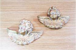 ViNTaGe MELEK ÇOCUK FiGüRLü DUVAR ve SEHPA SÜSLERİ.....2 Adet