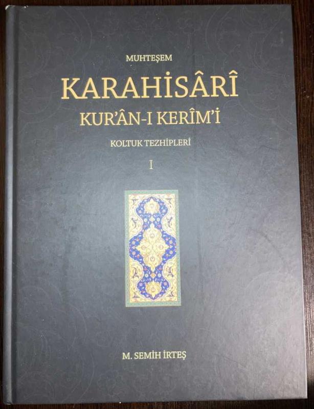 Muhteşem Karahisari Kur'an-ı Kerim'i Koltuk Tezhipleri | popular Karahisari Qur'an Tezhip Decorations