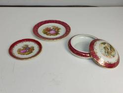 Antika 3'lü Limoges Setimiz  ( BA0178 )