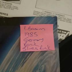 1.Basım,Z Z Top,Afterburner Lp(1985, Germany)