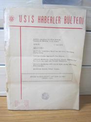 USIS HABERLER BÜLTENİ - Amerikan Haberler Merkezi - Yıl 1966 Sayılar: 1-23 ve Arası Mevcut