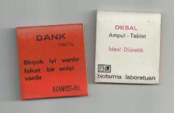 İLAÇ - ECZACILIK TEMALI ESKİ YASSI KİBRİTLER...