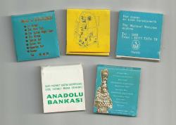 OTEL - OTELCİLİK TEMALI ESKİ YASSI KİBRİTLER...