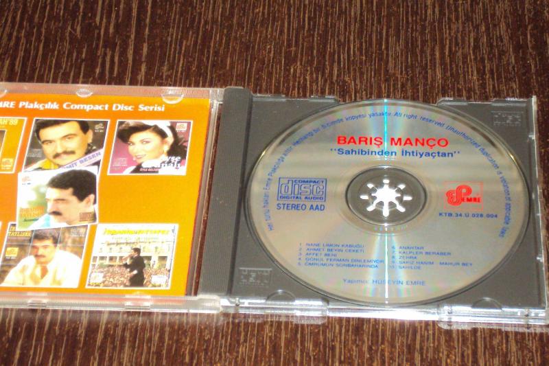 BARIŞ MANÇO - SAHİBİNDEN İHTİYAÇTAN (ESKİ KAĞIT BANDROLLÜ) (CD