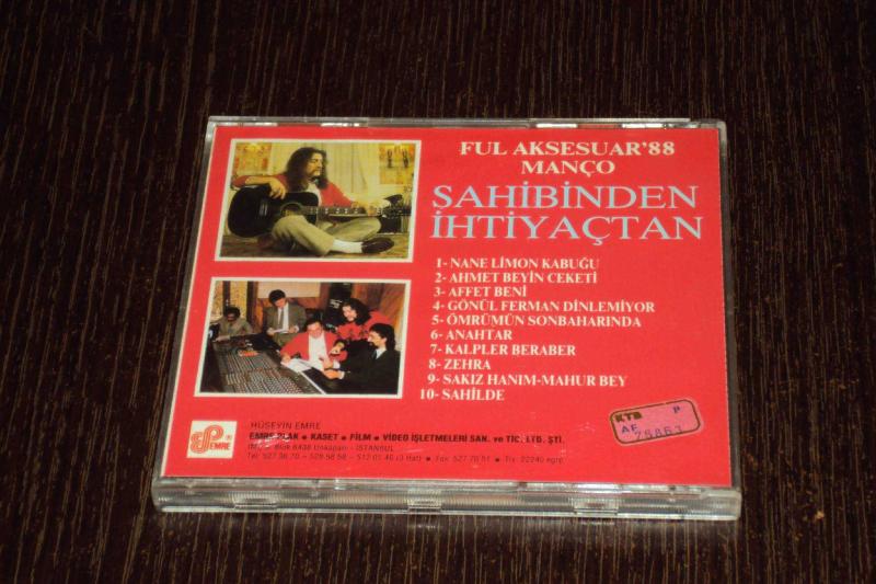 BARIŞ MANÇO - SAHİBİNDEN İHTİYAÇTAN (ESKİ KAĞIT BANDROLLÜ) (CD