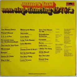 JAMES LAST NON STOP DANCİNG 1976-2 33 LÜK PLAK
