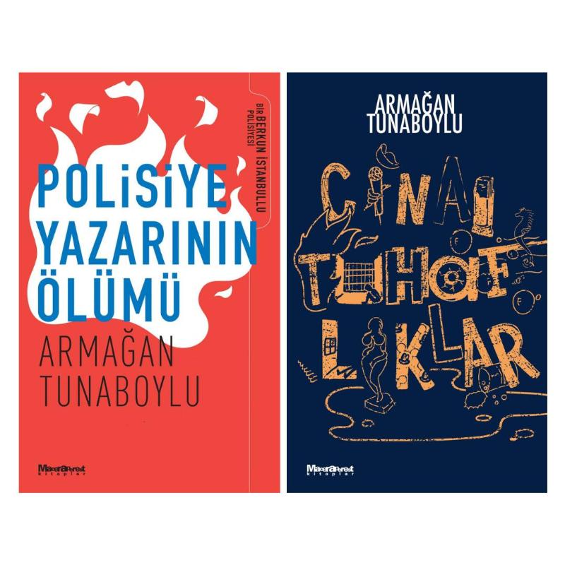 Polisiye Yazarının Ölümü & Cinai Tuhaflıklar [2 KİTAP] - Armağan Tunaboylu