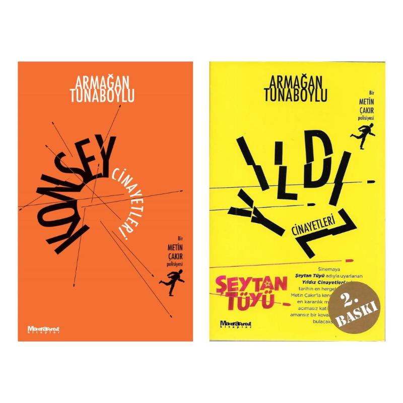 Bir Metin Çakır Polisiyesi 2 Kitap - KONSEY CİNAYETLERİ - YILDIZ CİNAYETLERİ - Armağan Tunaboylu