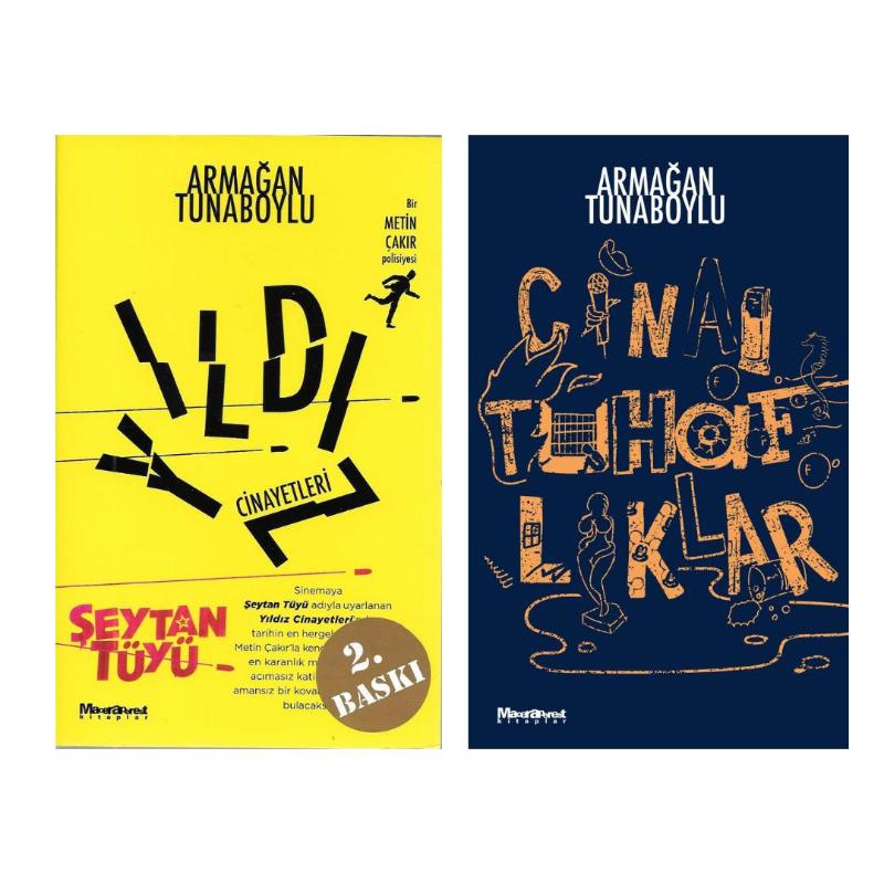 2 Kitap - YILDIZ CİNAYETLERİ - CİNAİ TUHAFLIKLAR - Armağan Tunaboylu