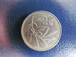 1986 YILI MALTA 2 CENTS