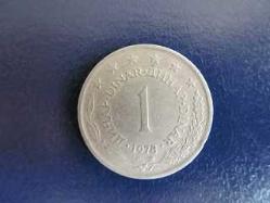 1978 YILI YUGOSLAVYA 1 DINAR
