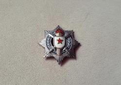 YUGOSLAVYA ASKERİ 3 DERECE MERİT NİŞANI - MADALYA B8067