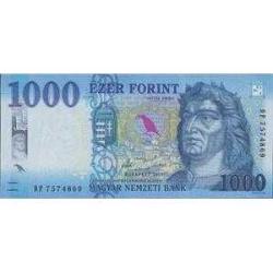 ** MACARİSTAN ( 1.000 * FORİNT ) 2017 - ÇİL