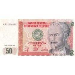 ** PERU ( 50 * INTİS ) 1987 - ÇİL