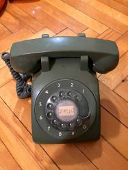 Çevirmeli Telefon vintage retro antika