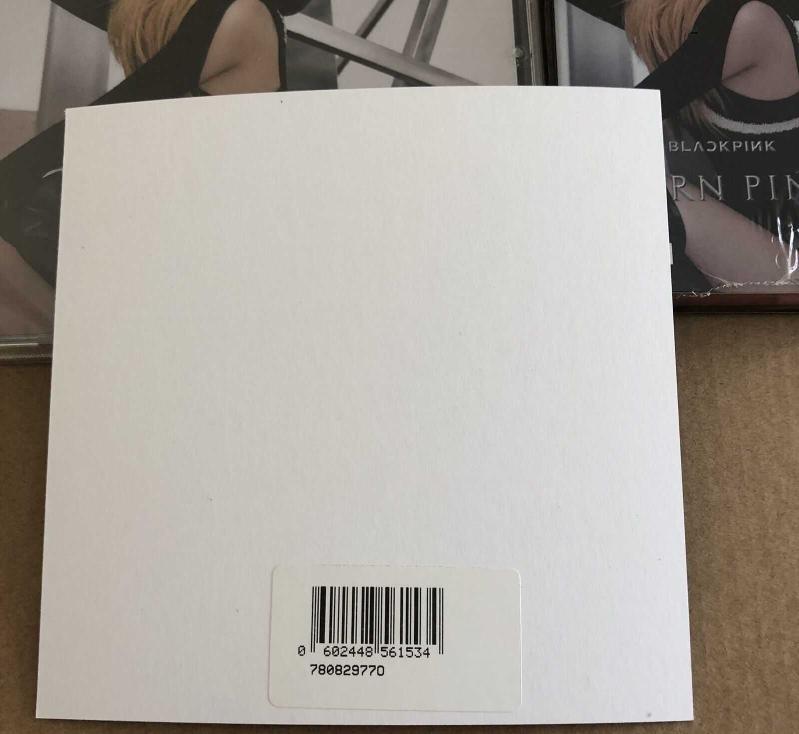 BLACKPINK JENNIE İMZALI BORN PINK KART + CD + KASET SET 2022