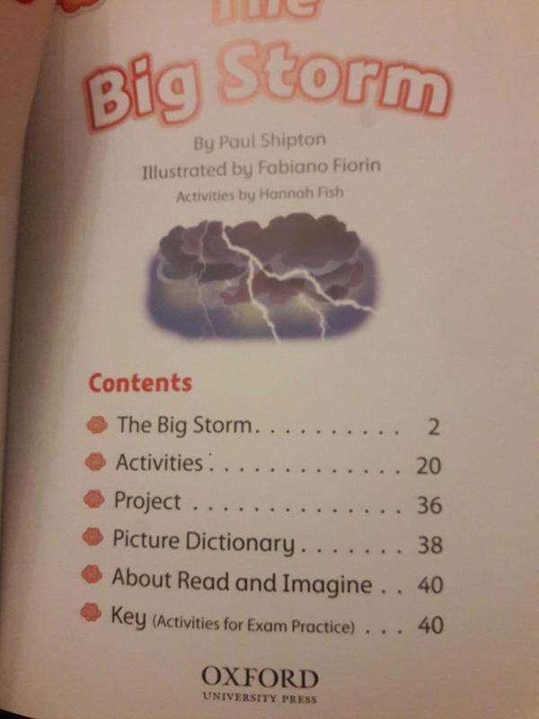 The Big Storm, Oxford Read and Imagine: Level 2 - İkinci El Kitap