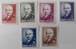 1946 ÜÇÜNCÜ İNÖNÜ SERİSİ MNH TAM SERİ İİİ1NN2Ö NADİRDİR