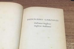 DIZIONARIO GARZANTI italiano - inglese - inglese - italiano 8.Edizione