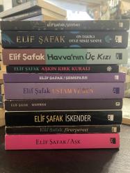 Elif Şafak seti-10 kitap