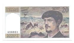 ** FRANSA ( 20 * FRANCS ) 1987 - ÇİL  ALTI