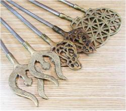 PİRİNÇ BAŞLI MaNGaL-BaRBaKü ŞİŞLERİ...6 ADET