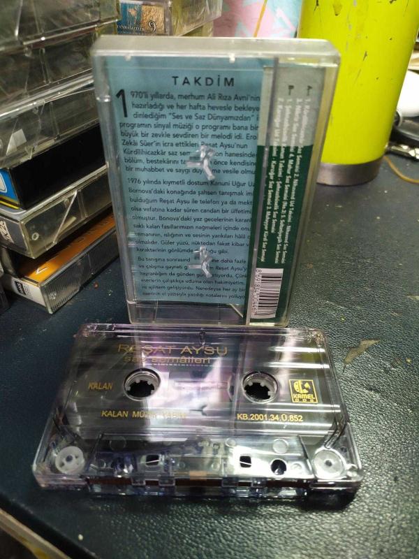 REŞAT AYSU SAZ SEMAİLERİ KASET Efemera kitantik  