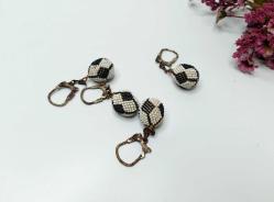 Eski Cam Boncuk Anahtarlık - Siyah Beyaz Top Beşiktaş Anahtarlık 2 Adet Gönderilecek - istanbuleskisi