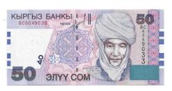 ** KIRGIZİSTAN ( 50 * SOM ) 2002 - ÇİL