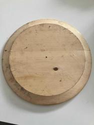 Ahşap hatıra tabağı