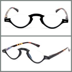 OMENİV'DEN İTALYAN TASARIM KOMBİN RENK OKUMA YAKIN UZAK GÖZLÜĞÜ ÇERÇEVE LEOPAR SAP