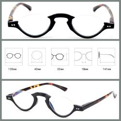 OMENİV'DEN İTALYAN TASARIM KOMBİN RENK OKUMA YAKIN UZAK GÖZLÜĞÜ ÇERÇEVE LEOPAR SAP