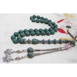 UsTa İşİ GÜMÜŞ İşLeMe İMAMELİ KaTaLiN 33 Lük TESBİH....KoLeKSiYoNa