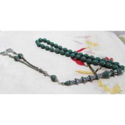 UsTa İşİ GÜMÜŞ İşLeMe İMAMELİ KaTaLiN 33 Lük TESBİH....KoLeKSiYoNa