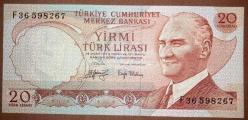 20 Türk Lirası F36598267